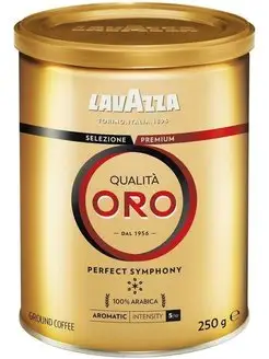 Кофе молотый ж/б Лавацца Qualita Oro 250гр Lavazza 78276869 купить за 665 ₽ в интернет-магазине Wildberries