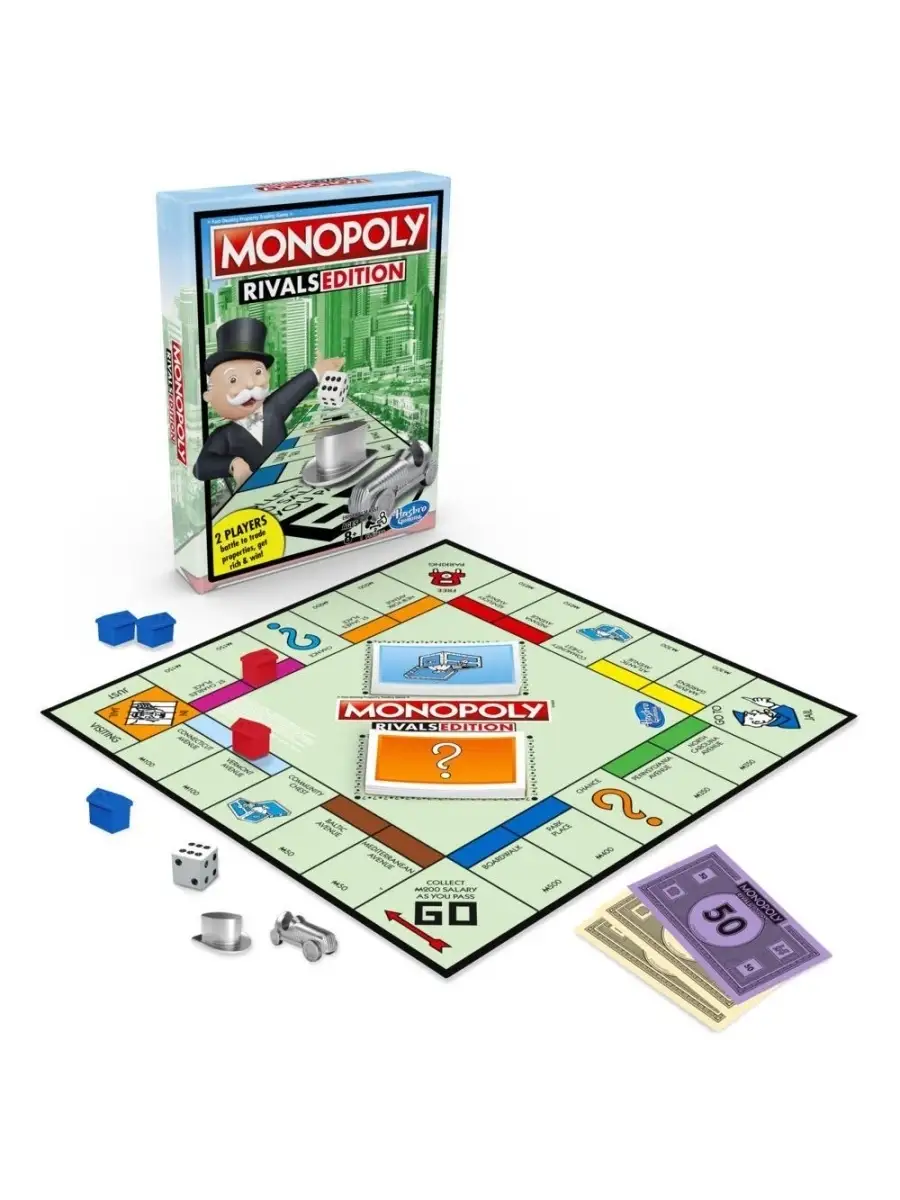 Игра настольная Монополия Соперники MONOPOLY E9264 MONOPOLY 78287479 купить  за 1 894 ₽ в интернет-магазине Wildberries