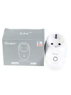 WIFI розетка SONOFF S26R2 EU умная розетка (пр. eWeLink) Sonoff 78291707 купить за 650 ₽ в интернет-магазине Wildberries