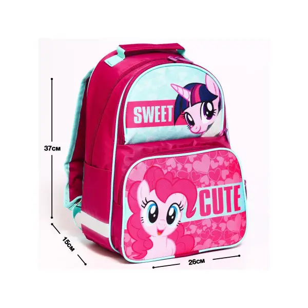 Рюкзак школьный с эргономической спинкой My Little Pony