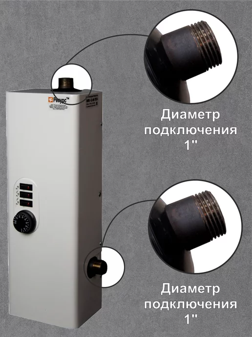 Ресурс ТМ Электрокотел для систем водоснабжения 4.5 кВт, белый, фото 3