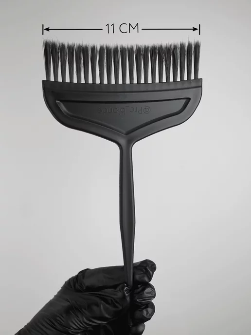 PROBLONDE Кисть парикмахерская для окрашивания, черный