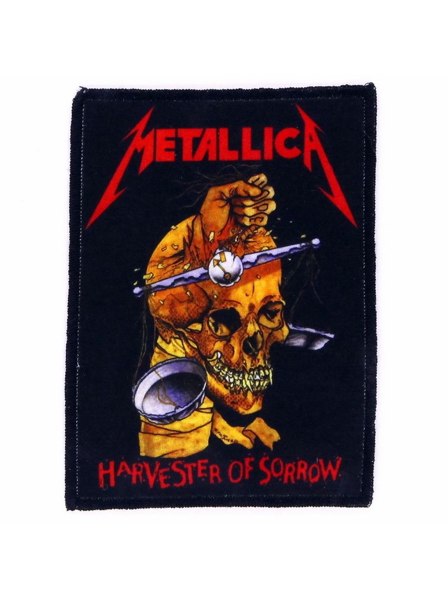 Metallica harvester of sorrow. Нашивка Metallica. Шеврон Metallica. Польские нашивки Metallica 80 е годы.