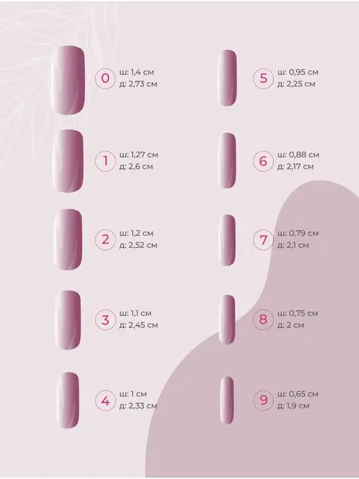 GF Nail Типсы для наращивания в кейсе 500шт, 500 шт, фото 2