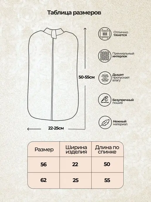 Пелёнкино Пеленка кокон для новорожденных на молнии 56-62р, белый, фото 7