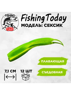 Силиконовые приманки Fishing Today Sexic 78467577 купить за 300 ₽ в интернет-магазине Wildberries