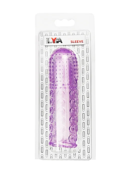 Toyfa Basic Насадка на член стимулирующая, 13.5 см, фиолетовый, фото 3