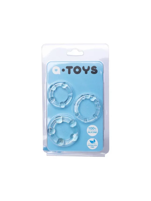 A-Toys by TOYFA Набор эрекционных колец, белый