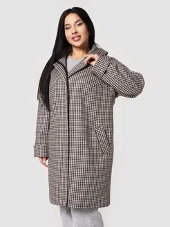 Пальто демисезонное с капюшоном расклешенное Cassidy 78483616 купить за 3 970 ₽ в интернет-магазине Wildberries