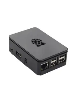 Черный пластиковый Корпус с логотипом для Raspberry PI 2 и 3 нет бренда 78493443 купить за 479 ₽ в интернет-магазине Wildberries