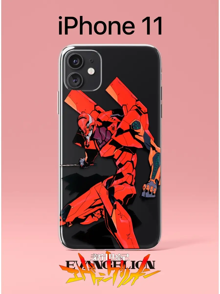 Чехол на iPhone 11 Evangelion, Евангелион, Ева QEIS 78508819 купить в  интернет-магазине Wildberries