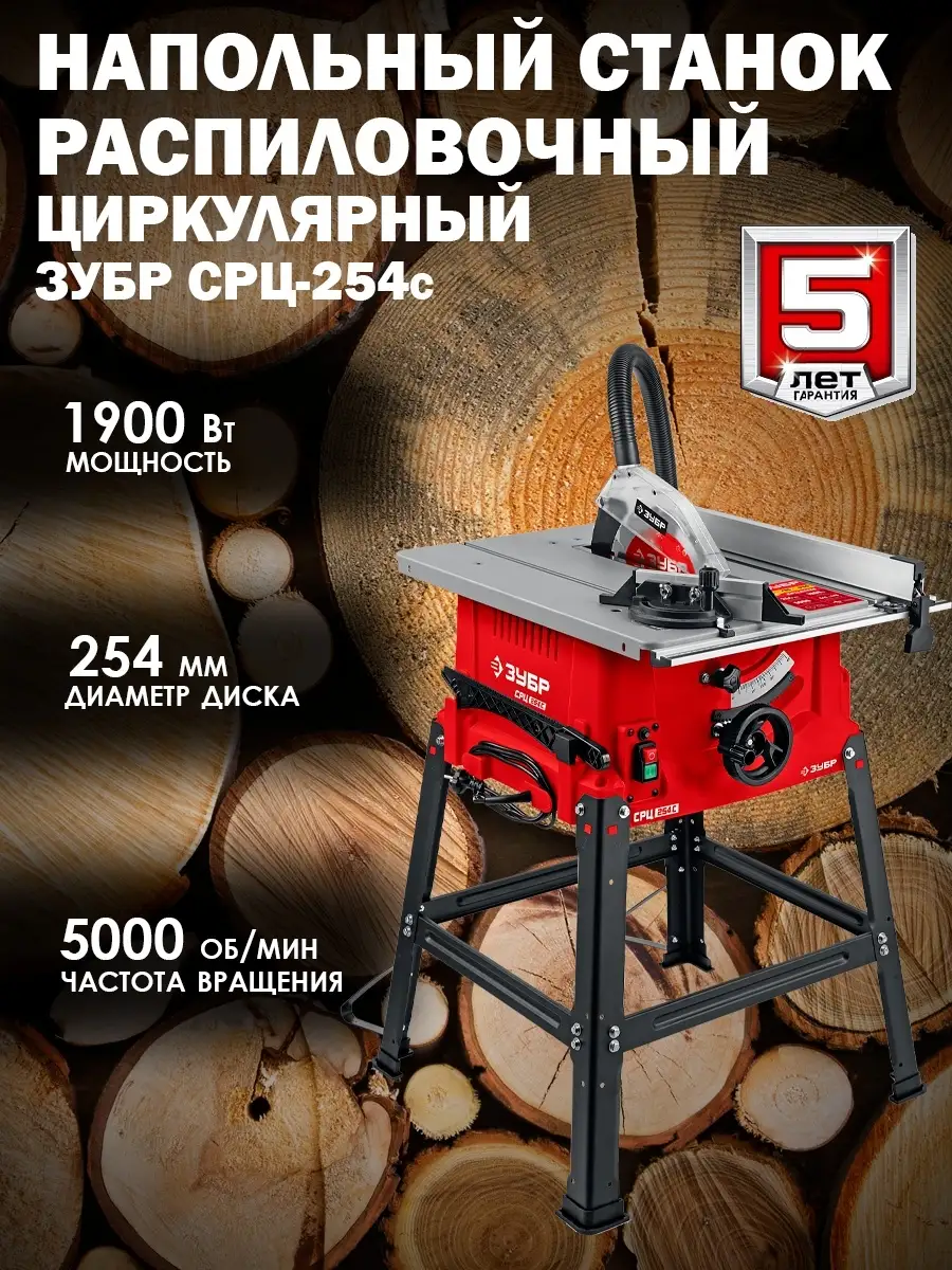 Размеры и испытание распиловочного станка. Circular sawing machine`s overall dimensions.