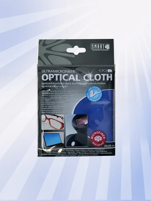 Smart Microfiber System Салфетка для очков и для оптики 20х20см, вариант, фото 4