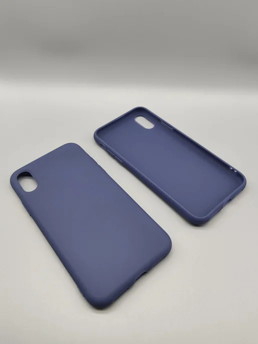 АкесоПРО Чехол на iPhone X XS 10, синий, фото 3