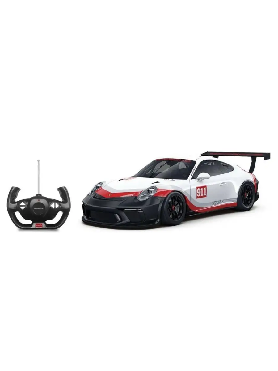 Машина радиоуправляемая 1:14 Porsche 911 GT3 Cup RASTAR 78847510 купить за  5 693 ₽ в интернет-магазине Wildberries