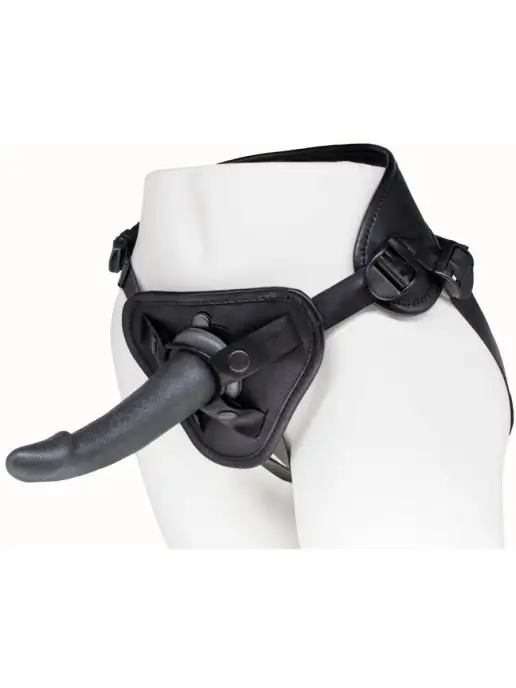 Lovetoy Страпон-трусики с двумя сменными насадками BEST Uni Strap 6, черный, фото 2