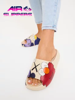 Шлепанцы летние пляжные Air slippers eazy planet 79058934 купить за 426 ₽ в интернет-магазине Wildberries