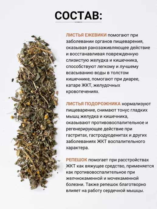 Дивеевское подворье Монастырский травяной сбор Желудочно-кишечный чай, вариант, фото 4