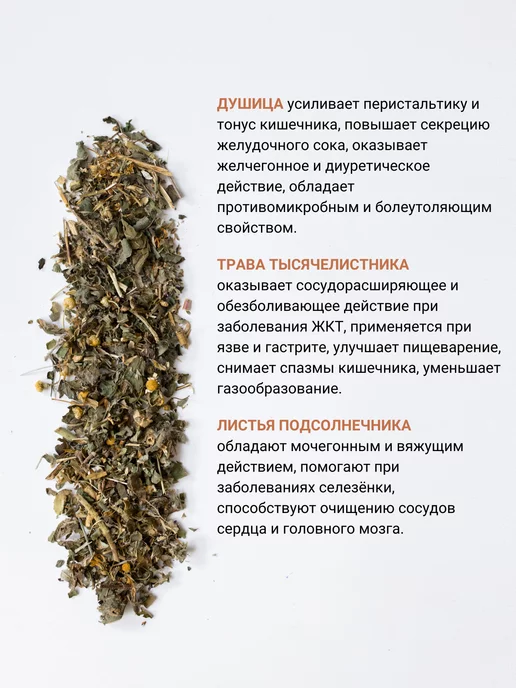 Дивеевское подворье Монастырский травяной сбор Желудочно-кишечный чай, вариант, фото 6