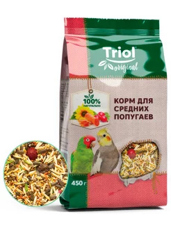 Корм для птиц 450 г TRIOL 79272577 купить за 187 ₽ в интернет-магазине Wildberries