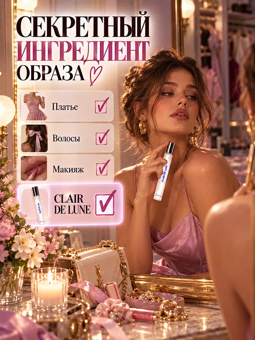 Neo Parfum Духи для девочки Clair de Lune 17мл сладкие клубника и цветы, 17 мл, фото 5