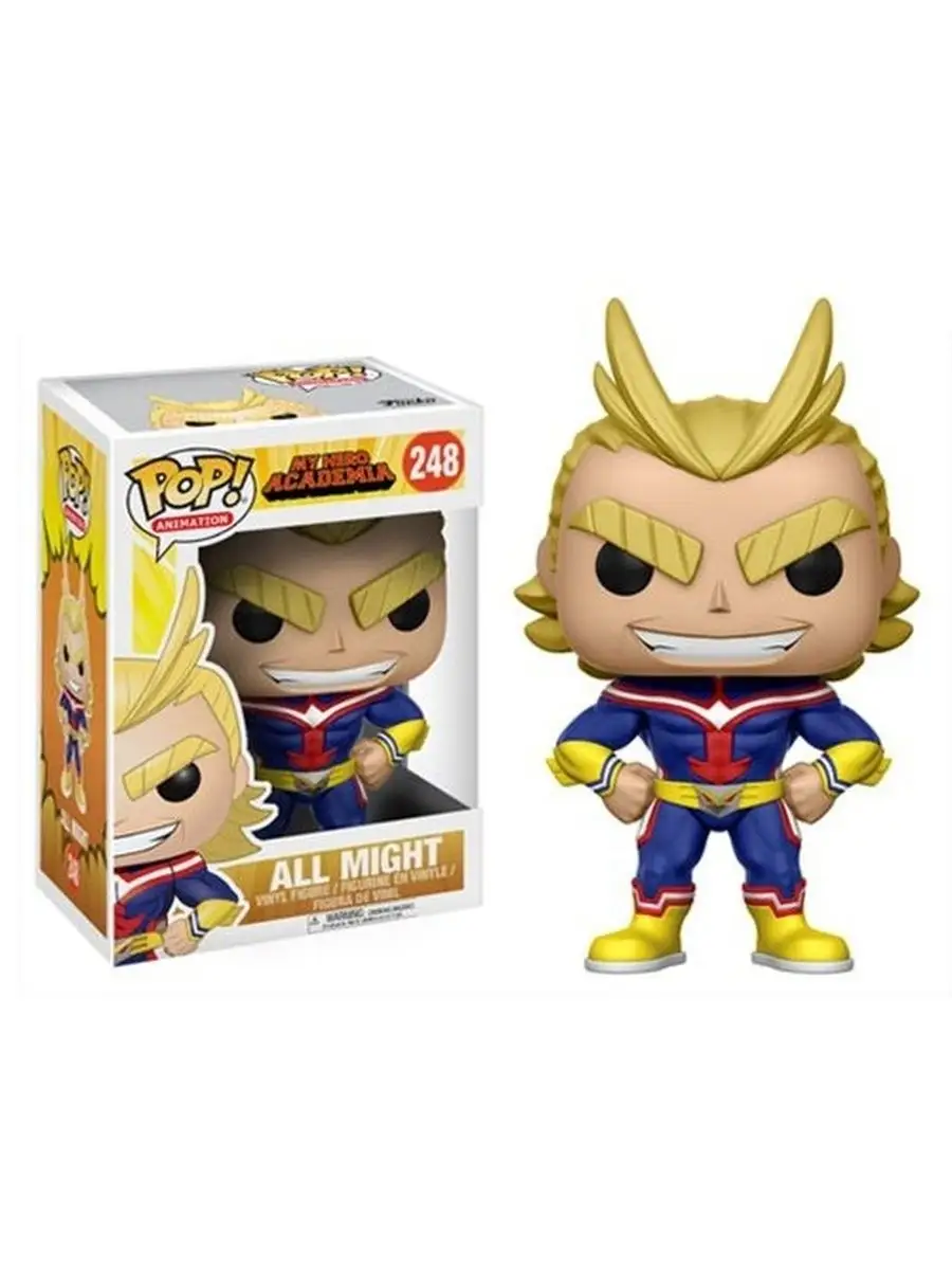 Фигурка Всемогущий All Might Моя геройская академия 248 Funko 79311260  купить в интернет-магазине Wildberries