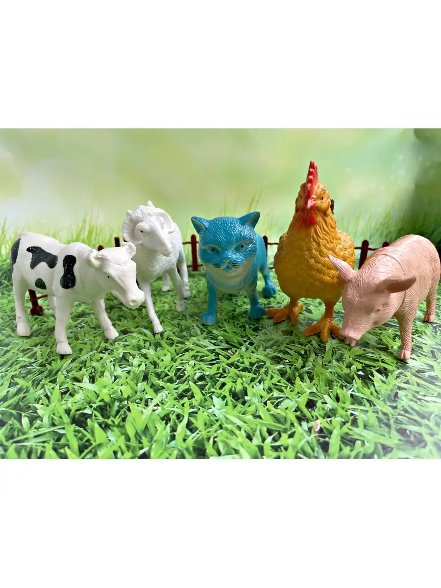 Ферма животные игрушки
