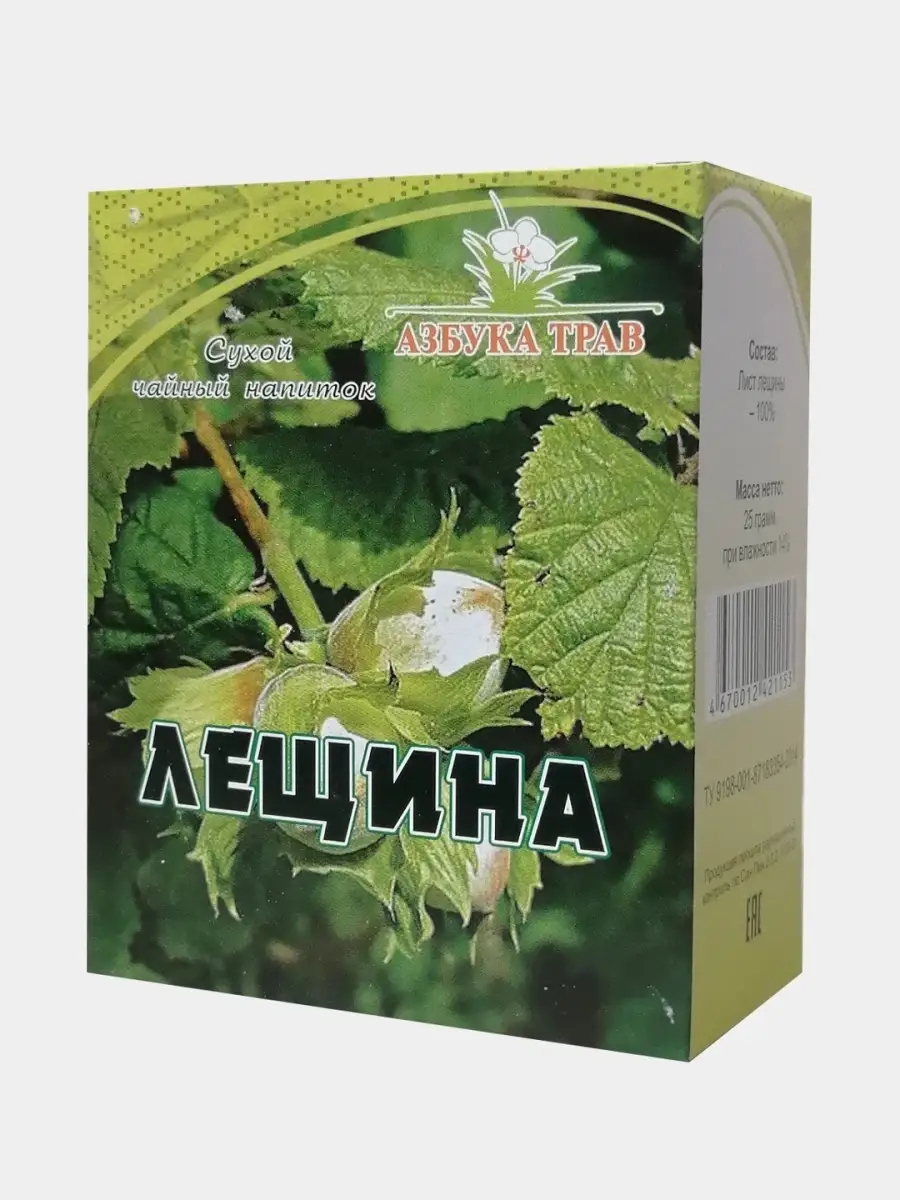 Лещина лист, 25 гр