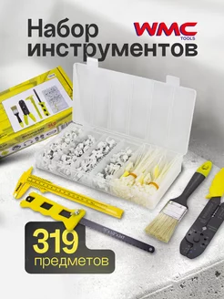 Набор инструментов для дома 319 предметов WMC Tools 79469264 купить за 325 ₽ в интернет-магазине Wildberries