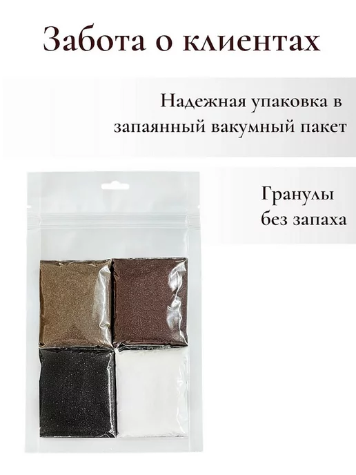 SLAVIC HAIR Сompany Кератин пудра Тугоплавкая для наращивания волос черная 25 г, 25 г, фото 7