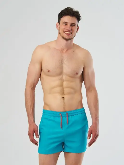 H&V SWIMWEAR Шорты для купания летние, синий, фото 3