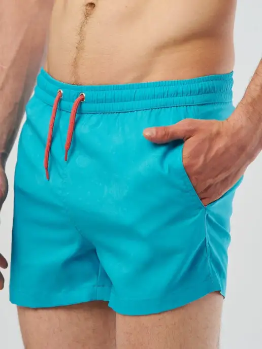 H&V SWIMWEAR Шорты для купания летние, синий, фото 6