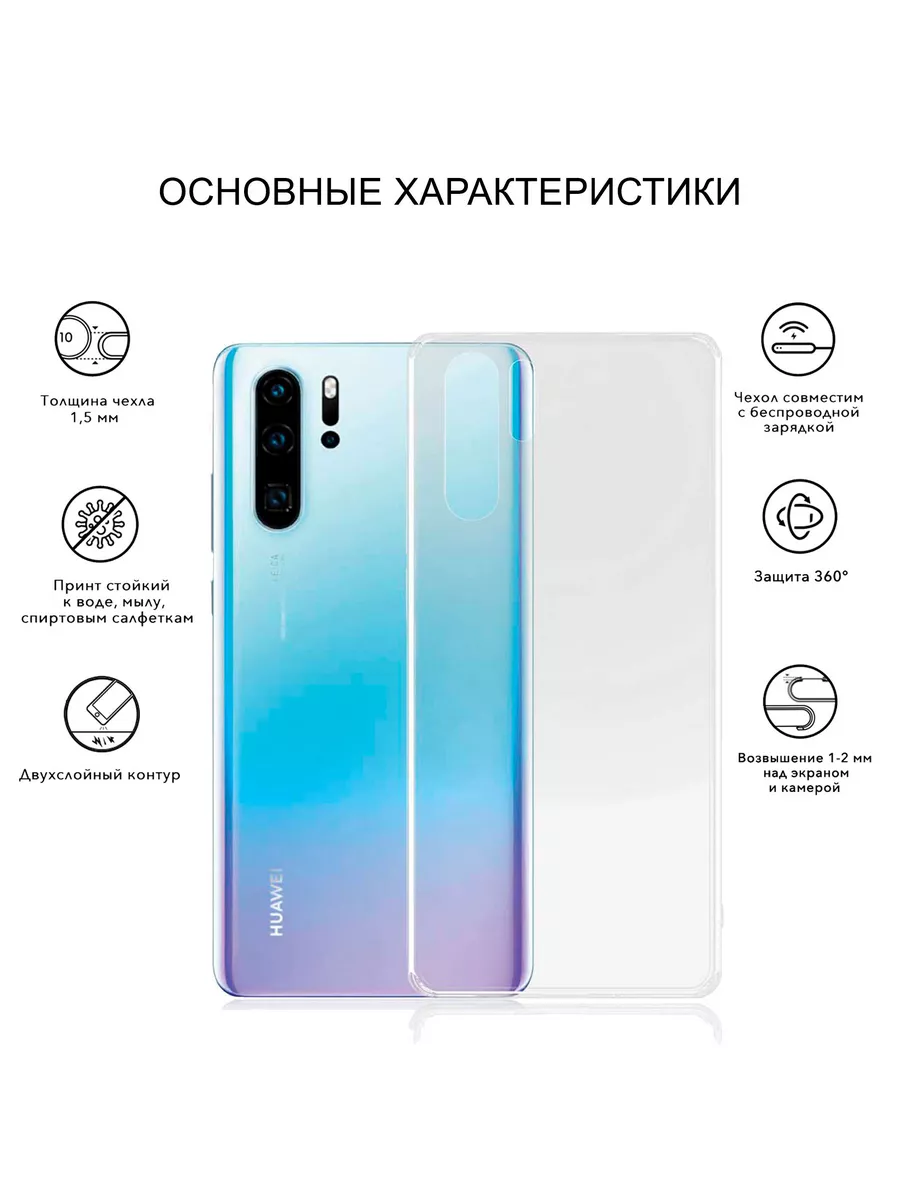 Чехол для Huawei P30 Pro противоударный силиконовый Расчехлидзе 79528309  купить в интернет-магазине Wildberries