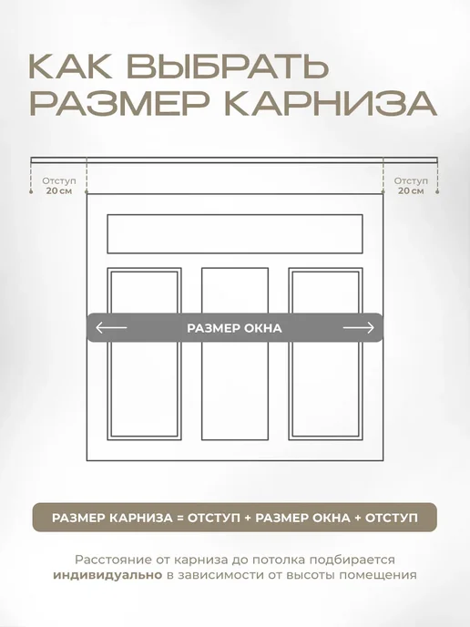 Peora Карниз для штор потолочный 160 см, белый, фото 8