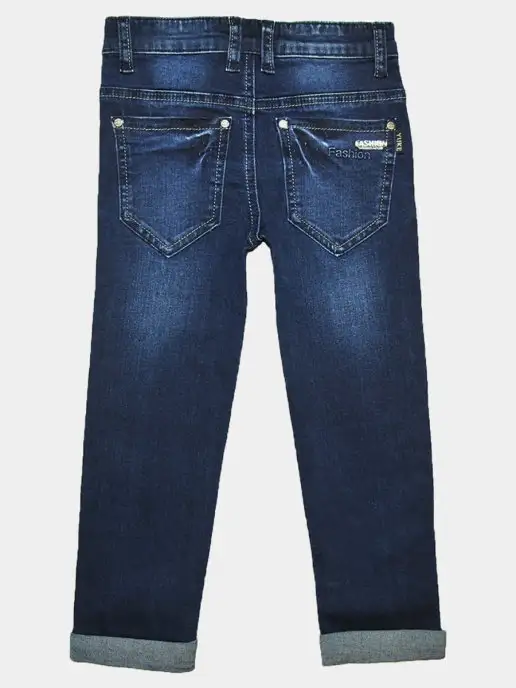 Yuke jeans Джинсы детские для мальчика, голубой, фото 4