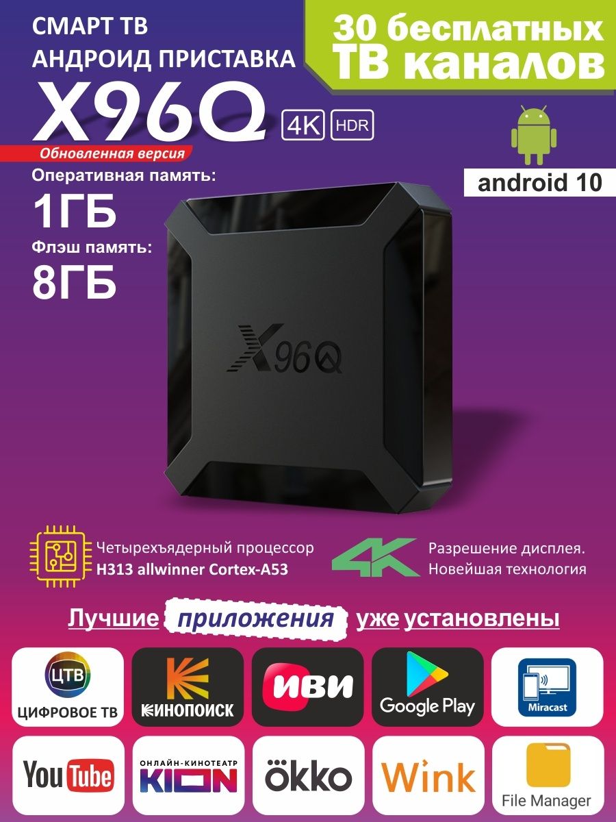 X96q android smart tv