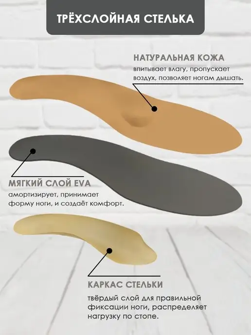 Guard-shoes Босоножки на липучке из натуральной кожи, белый, фото 6
