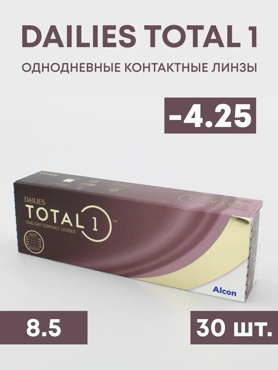 Однодневные Линзы Dailies Total 1 Купить