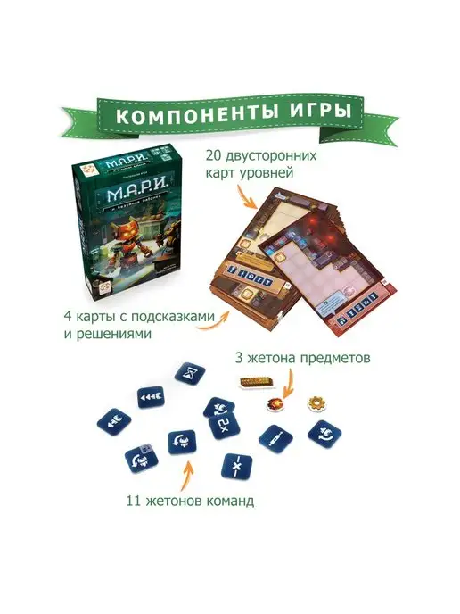 Стиль Жизни Настольная игра для детей с 10 лет "МАРИ. безумная фабрика", вариант, фото 3