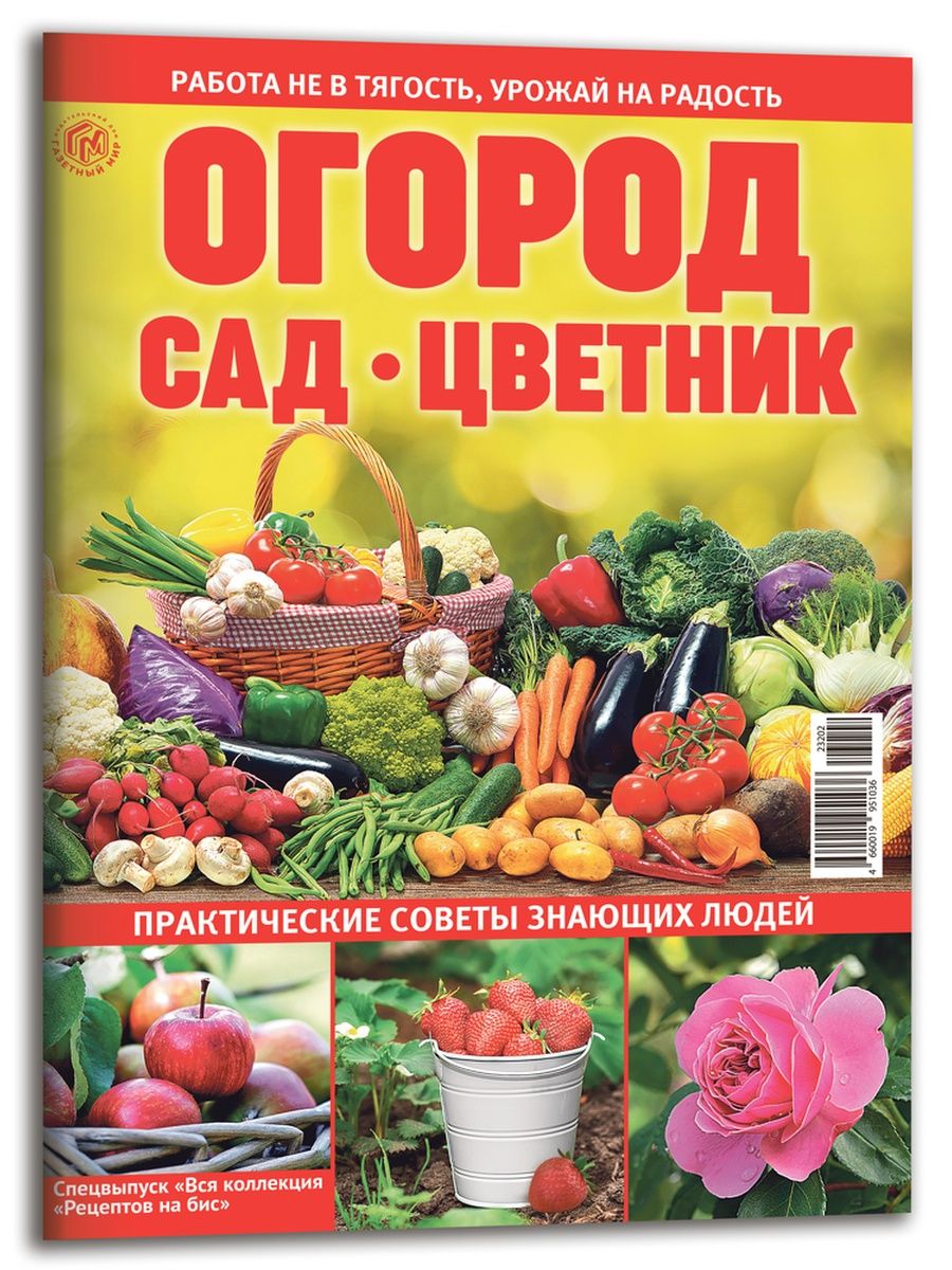 Журнал для садоводов огородников рассада Газетный мир 79957451 купить за  143 ₽ в интернет-магазине Wildberries