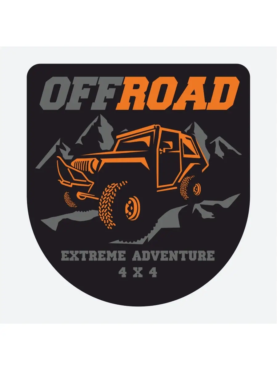 Наклейка на авто Off Road Extreme