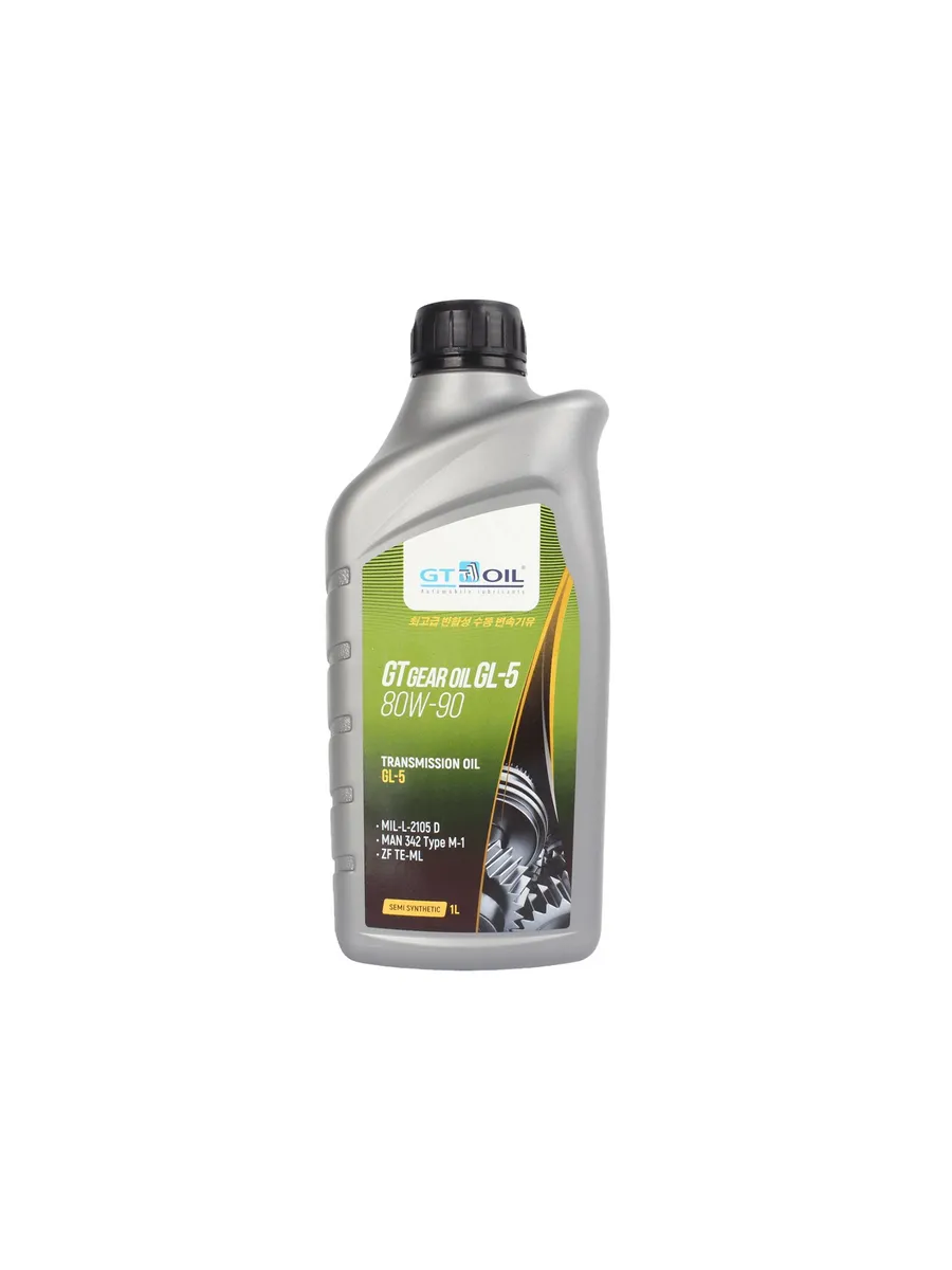 Трансмиссионное масло GT GEAR Oil GL-5 80W90 1л GT 80152679 купить за 1 400  ₽ в интернет-магазине Wildberries