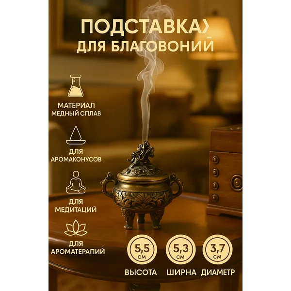 Подставка для благовоний Дракон