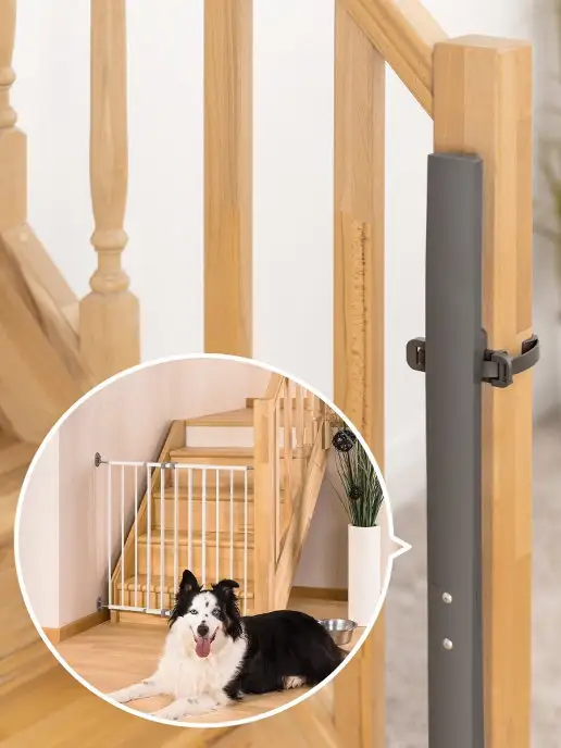 Safe&Care Co Элемент Stair Flex для крепления ворот к перилам и балясинам, серый, фото 2