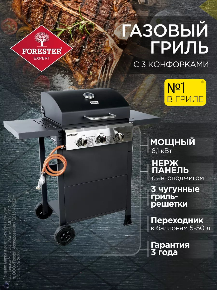 Газовые грили Weber, Napoleon, Char-Broil