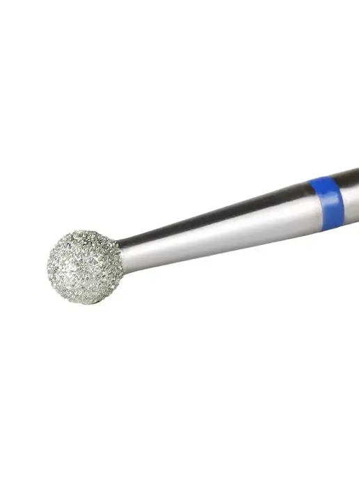 runail professional Фреза алмазная "Сфера" №6535, D 4 мм, средняя, 3,3 мм, №6536, фото 2