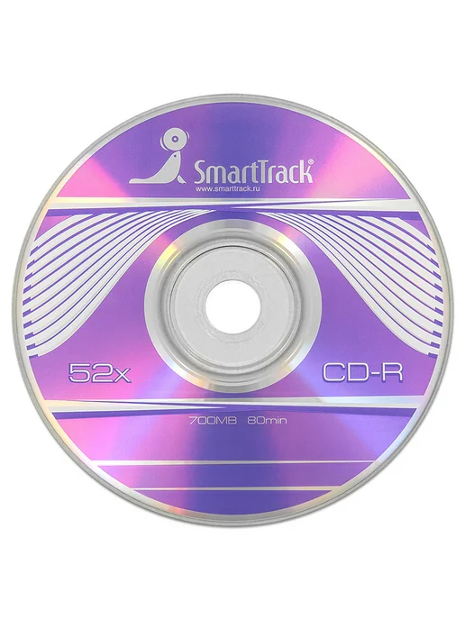 SmartTrack Диск CD-R 700Mb 52x bulk, 10 шт, 50 шт, фото 2