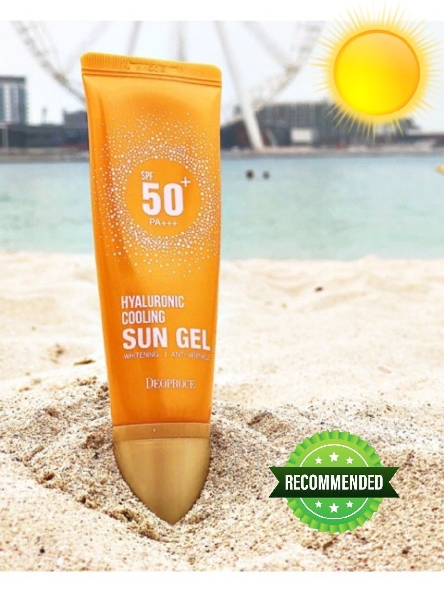 Солнцезащитный гель sun gel. Sun Cream spf50 Hyaluronic Cooling Sun Gel, 50мл. Sun Gel SPF 50 Корея. Hyaluronic Cooling Sun Gel SPF 50. СПФ гель 50 SPF.