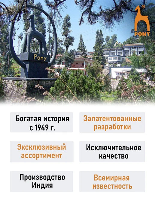 Pony Спицы для вязания гибкие с фиксатором 4,0 мм x 60 см, серый, фото 5