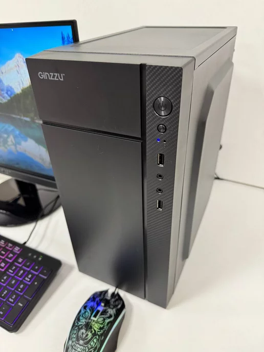 Компьютерс Компьютер с монитором 20" intel 4 ядра GT-610 4GB SSD-128G, 4 ГБ, 128 г, фото 5